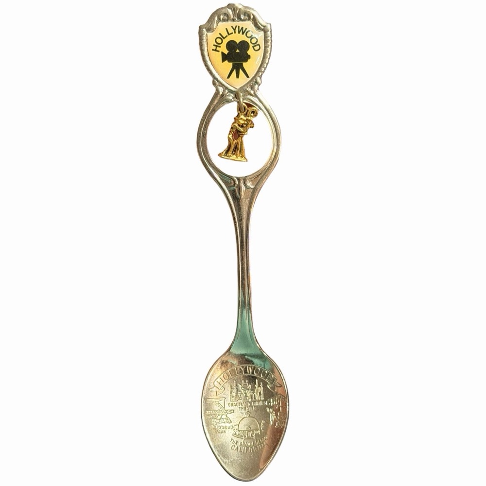 Vintage Hollywood California‎ Souvenir Spoon